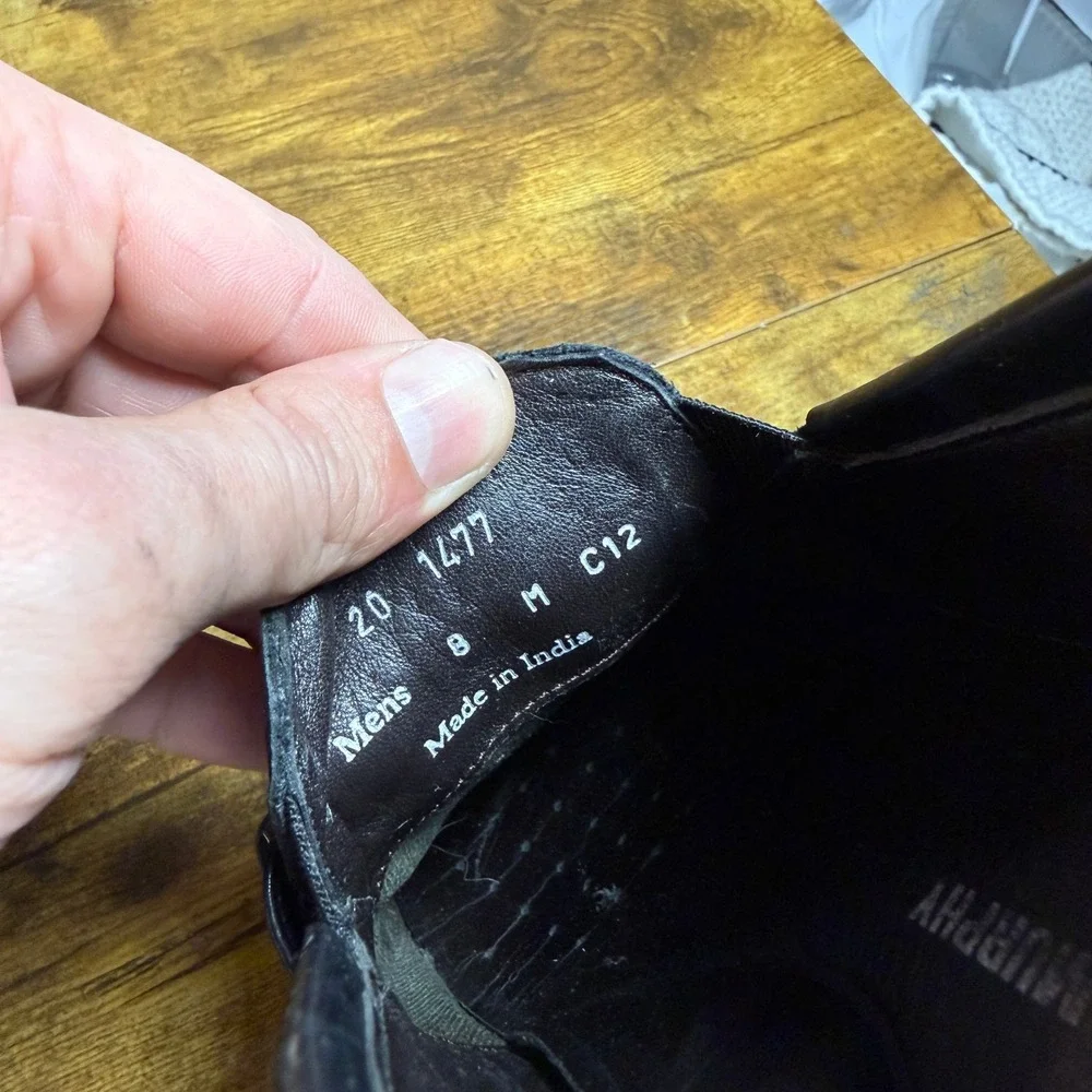Johnston & Murphy‎ 20-1477 Black Leather Bit Loafers Mens 8 M Dress Shoes